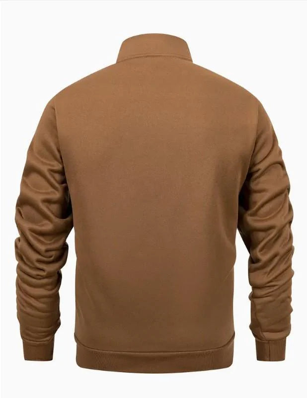 Mens Fleece Winter Warm Wear Tracksuit 230GSM - Brown 230Gsm