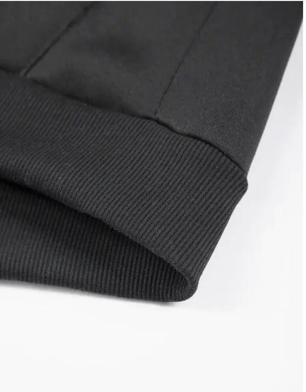 Mens Fleece Winter Warm Wear Tracksuit 230GSM - BLACK 230 Gsm